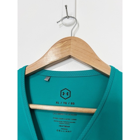 Under Armour Rush SS T-shirt Size XL - Picture 4 of 8